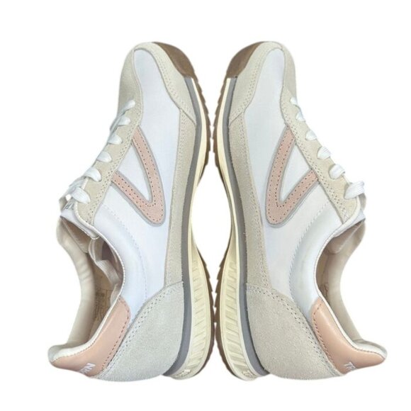 Tretorn Womens Sneakers Pink Multicolor Jogger Shoes Memory Foam Lace-Up Padded - Picture 5 of 6